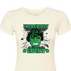 Women's - Marvel - St Patrick's Day Incedibly Lucky Juniors Fitted Graphic T-Shirt - 2 of 3
