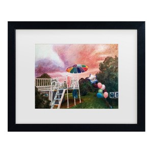 Trademark Fine Art - Key and Sea Graduation Matted Framed Art - 1 of 4