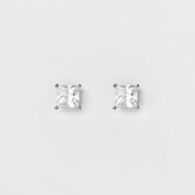 crystal stud earrings