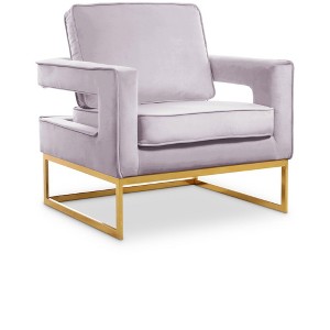 Meridian Furniture,Noah Velvet Accent Chair - 1 of 4