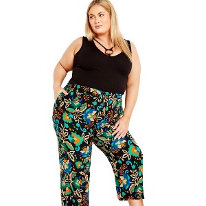 Avenue Women's Plus Size Ellie Pant - 1 of 4