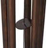 Zingz Home Iron Weathervane Wind Chime - 45X11.75X7 - Silver Rabbit - 4 of 4