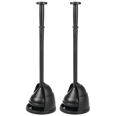 mdesign drip plunger toilet tray compact bowl pack storage target