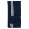 Saro Lifestyle Banded Design Cotton Table Napkins (Set of 4) - 2 of 4