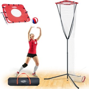 PLAYAPUT Volleyball Training Equipment for Setting,Serving,Spiking , Red - 1 of 4