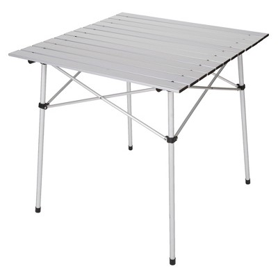 Stansport Aluminum Folding Slat Table 27" x 27"