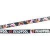 Marvel Deadpool Lanyard with Unicorn Rainbow Charm and Detachable ID Holder - 3 of 3