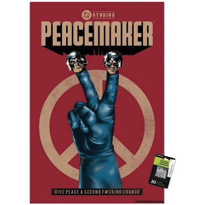 Trends International DC Studios Peacemaker: Season 2 (2025) - Give Peace A Second F#cking Chance Unframed Wall Poster Prints