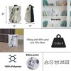 Evideco French Home Goods Fabric Weighted Bag Door Stop – 2.3 lbs, - 3 of 4