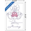 Trends International Disney Simple Moments Line Art - Mickey Mouse Framed Wall Poster Prints - 3 of 4