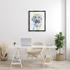 Stupell Industries Vivid Goldendoodle Dog Pet Floating Frame Canvas Art - 3 of 4
