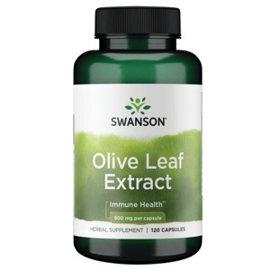 Swanson Herbal Supplements Olive Leaf Extract 500 mg Capsule 120ct. - 1 of 4
