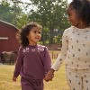 Modern Moments by Gerber Baby and Toddler Girls' 2-Piece Ruffle Collar Top and Flare Pant Set - 3 of 4