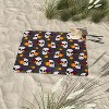Avenie Halloween Floral Skulls Picnic Blanket - Deny Designs - 3 of 3