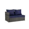 Sapphtopaz Patio Furniture Set Wicker Outdoor Chairs Sectional Sofa with Cushions and Coffee Table for Outdoor, Garden, Terrace - 4 of 4