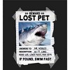 Reward Lost Pet Poster Adult Crew Neck Short Sleeve Tee - 2 of 2