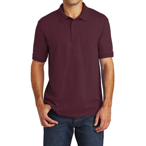 Mafoose Men's Core Blend Jersey Knit Polo Shirt - image 1 of 4