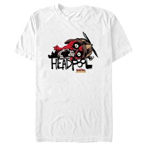 Men's Marvel: Deadpool & Wolverine Headpool Face T-Shirt - 1 of 4