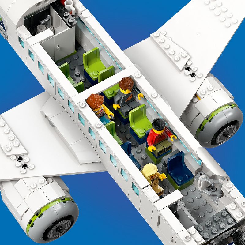 LEGO City Passenger Airplane STEM Building Toy 60367, 4 of 8