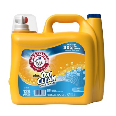 Arm Hammer Oxiclean Fresh Scent Liquid Laundry Detergent 166.5