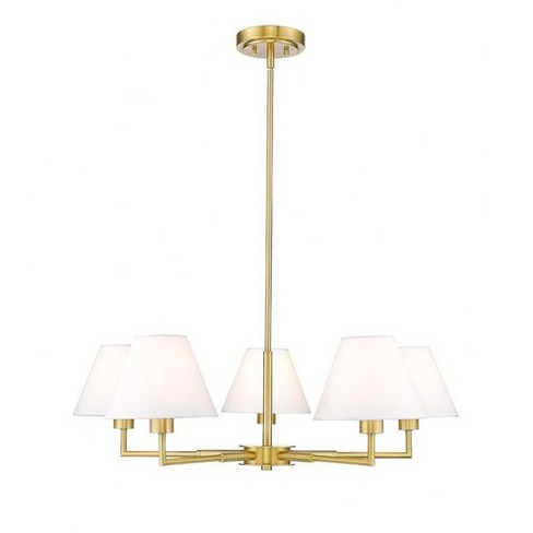 Z-Lite Leila 5 - Light Chandelier in  Luxe Gold - image 1 of 4