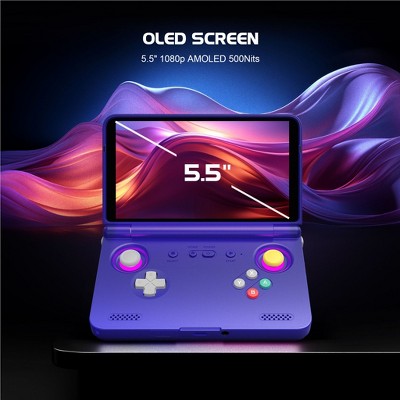Retroid Pocket Flip 2 Handheld Game Console, 5.5-inch AMOLED Screen,SD865 - Thumbnail 4