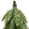 Northlight Icy Pine Mini Christmas Tree with Pine Cones in Faux Birch Wood Pot - 12" - Unlit - image 4 of 4