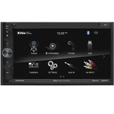 BOSS Audio BV9395B Double DIN Car Multimedia Receiver A-Link Bluetooth Audio and Hands-Free Calling 6.95 Inch Touchscreen with USB, SD, AM/FM Radio