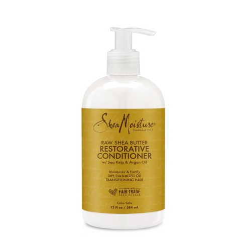 SheaMoisture Restorative Conditioner for Dry Damaged Hair Raw Shea Butter - 13 fl oz - image 1 of 4