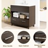 Hyleory Contemporary Bathroom Vanity with Integrated Sink – Faucet Not Included - 3 of 4