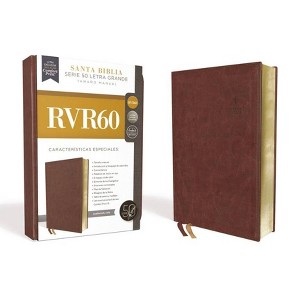 Rvr60, Santa Biblia, Serie 50, Letra Grande, Tamaño Manual, Leathersoft, Café, Comfort Print - Large Print by  Rvr 1960- Reina Valera 1960 - 1 of 1