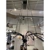 Quorum Lighting Lorelei 6 - Light Chandelier in  Matte Black - 2 of 4
