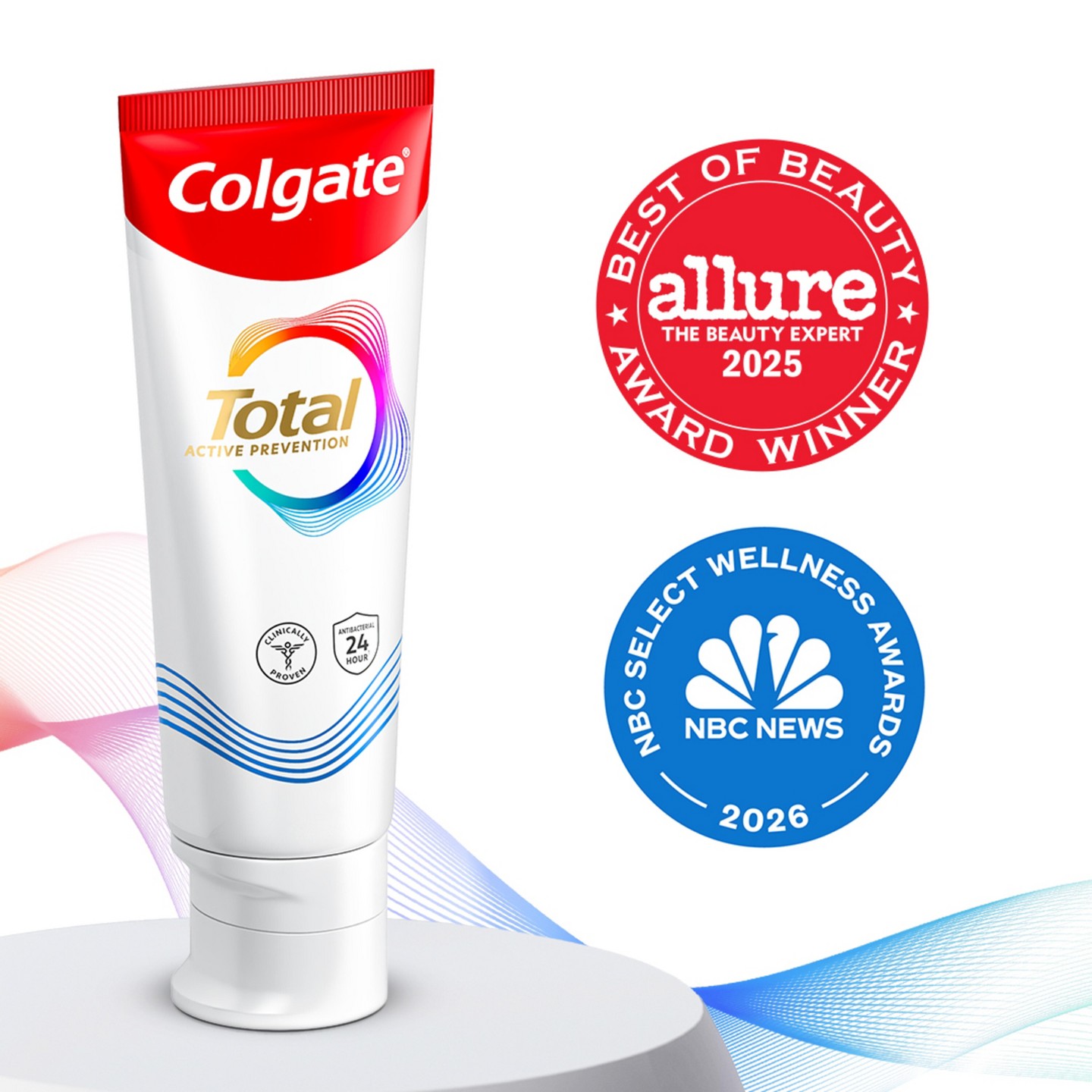 Colgate Total Active Prevention Whitening Toothpaste - Mint - 5.1oz, цвет: Мятный — фото 2