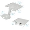 ECR4Kids The Surf Folding Portable Lap Desk, Large, 1-Piece - 2 of 4