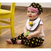 Pavilion Gift Company - Yellow and Black Dot - 0-12 Month Baby Hat - Hats - 2 of 4