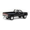 Greenlight Collectibles 1/64 1992 Dodge Ram 1st Generation Black Pulling Truck Outback Toys Exclusive 51386-A - 3 of 4