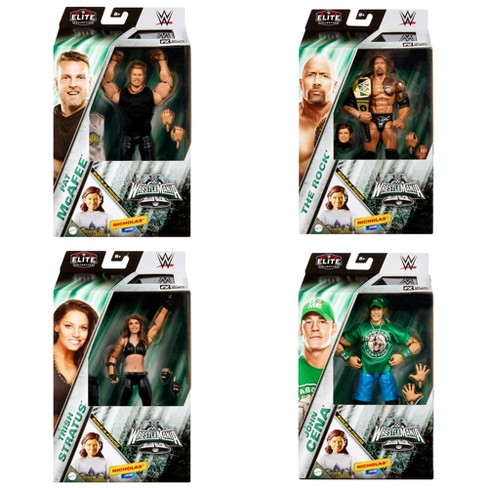Wwe Elite Wrestlemania 40 Complete Set Of 4 Action Figures : Target