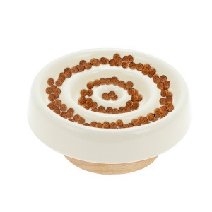 Unique Bargains Slow Feeder Dog Bowls 1 Pc - 1 of 4