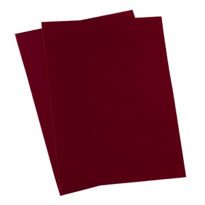Unique Bargains Iron-on Washable Clothes Hole Crafts Repair Velvet Patches 2 Pcs - 1 of 3