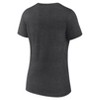 MLB Los Angeles Angels Women's Gray Short Sleeve V-Neck T-Shirt - 3 of 3