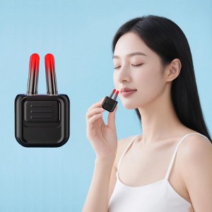 Morfone Portable infrared nasal reliever, an allergy-induced rhinitis and nasal congestion treatment device with three adjustment levels.（Black） - 1 of 4