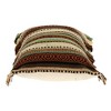 Parkland Collection,Woody Transitional Brown Throw Pillow - 4 of 4