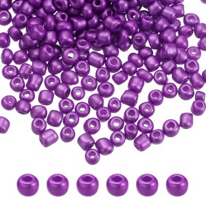 Unique Bargains Loose Craft DIY Earring Necklace Making Glass Round Beads 2000 Pcs - 1 of 4