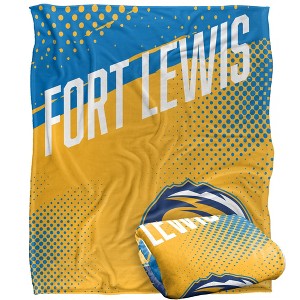 Fort Lewis College Fan Zone Silky Touch Super Soft Throw Blanket 50x60 - 1 of 4