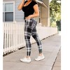 Women's Plaid Leggings - Julia Rose - 2 of 4