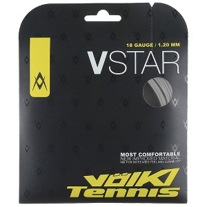 VOLKL V-Star | Tennis Racquet String | Spin & Control | Smooth Finish Co-Polymer String - 1 of 1