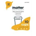 Matter Hot Cup with Lid - 12oz/10ct