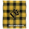 Ohio Dominican University Campus Plaid Spirit Silky Touch Super Soft Throw Blanket 50x60 - 2 of 4
