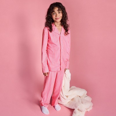 Lands' End Kids Flannel 2 Piece Pajama Set