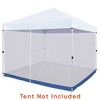 Z-Shade Everest 10 Ft Straight Leg Screen Room Shelter, White (Attachment Only) - 2 of 2